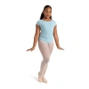 Capezio Little & Big Short Sleeve Girls Leotard In Multi