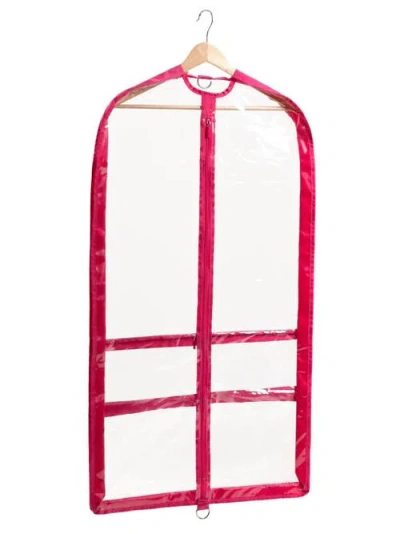 Capezio On The Go Garment Bag In Dark Pink