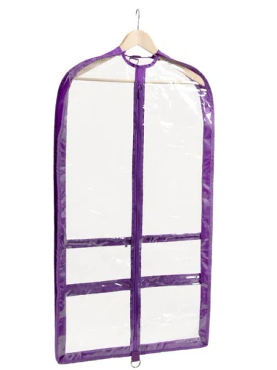 Capezio On The Go Garment Bag In Purple