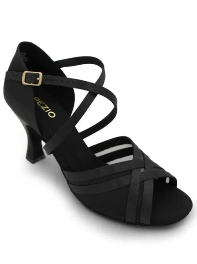 Capezio Paola 2.5 Inch Ballroom Shoe In Black