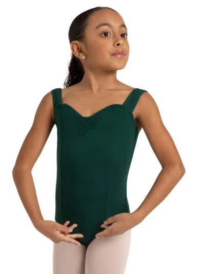 Capezio Kids'  Princess Tank Leotard In Green