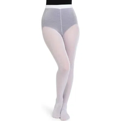 Capezio Professional Glitter Tight In White