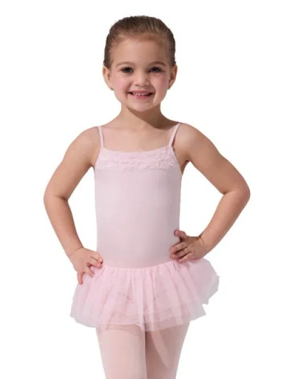 Capezio Kids'  Ruffle Yoke Tutu Dress In Pink
