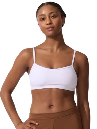 Capezio Team Basics Camisole Bra Top In White