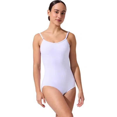 Capezio Team Basics Camisole Leotard W/ Adjustable Straps In White