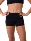 Capezio Team Basics Fold-over Boyshort In Black