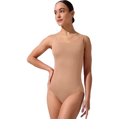 Capezio Team Basics Tank Leotard In Neutral