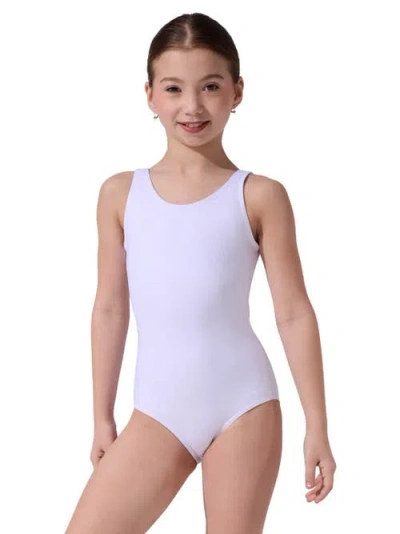Capezio Kids'  Team Basics Tank Leotard In Purple