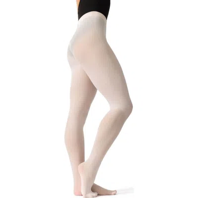 Capezio Ultra Soft Footed Tight In Light/pastel Pink