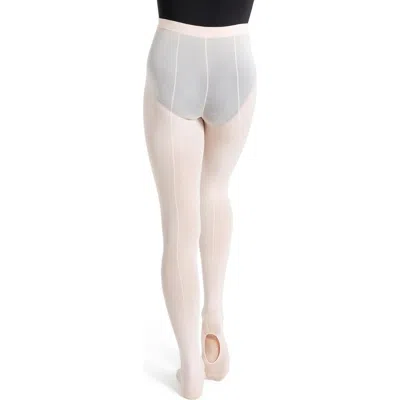 Capezio Ultra Soft Transition Tight® With Back Seam In Bright Pink