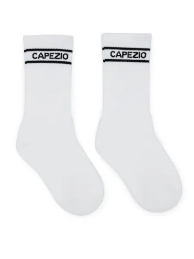 Capezio Varsity Crew Sock In White