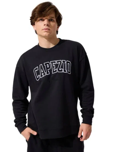 Capezio Varsity Sweatshirt In Black