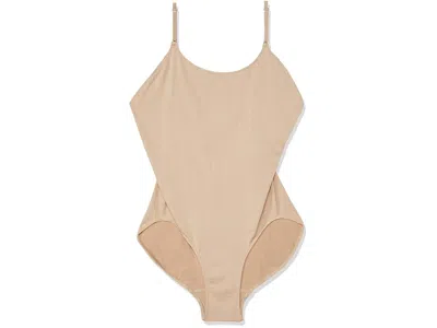 Capezio Women's 3680 Jumpsuit & Rompers One Piece Nude: Large, Spandex/nylon