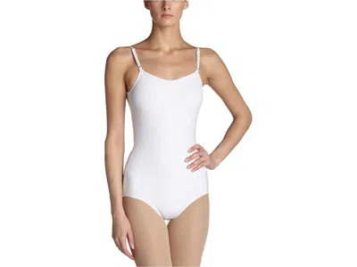 Capezio Women's Camisole Leotard With Adjustable Straps Women's Jumpsuit & Rompers One Piece White: Small, S
