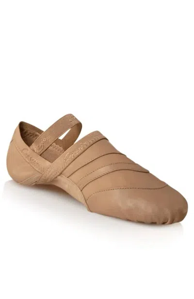 Capezio Women's Freeform Ballet Shoes In Caramel In Brown