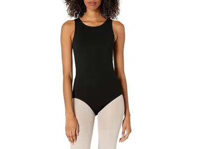 Capezio Women's High-neck Tank Top Leotard Jumpsuit & Rompers One Piece Black: X-small, Spandex/cotton