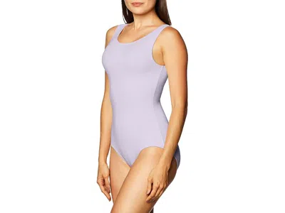 Capezio Women's High-neck Tank Top Leotard Jumpsuit & Rompers One Piece Lavender: Small, Spandex/cotton