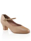 Capezio Women's Jr Footlight Character Shoe In Caramel In Brown