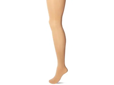Capezio Womens Seamless Hose Caramel: Sm Md, Spandex/nylon