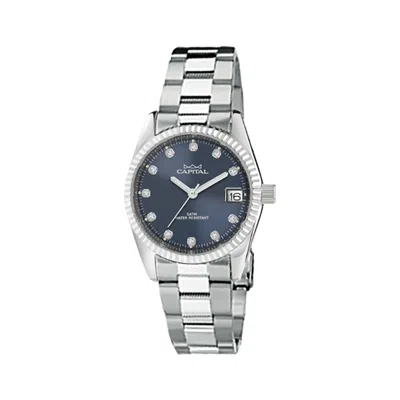 Capital Donna Watch  Ax23-2-lz 32 Mm In Blue