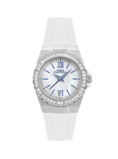 Capital Donna Watch  Ax8094-01 28 X 28 Mm In Pattern