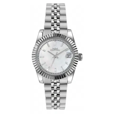 Capital Donna Watch  Ax8167-01-li 32 Mm In White