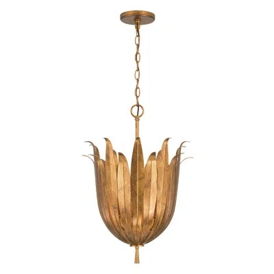 Capital Lighting 4 - Light Urn Pendant In Gold