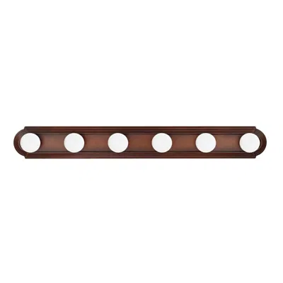 Capital Lighting Alice 6 Light Vanity 36" Burnished Bronze