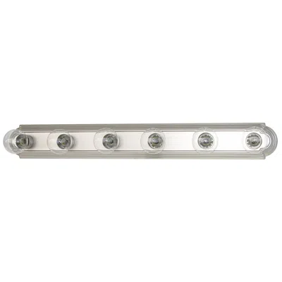 Capital Lighting Alice 6 Light Vanity 36" Matte Nickel