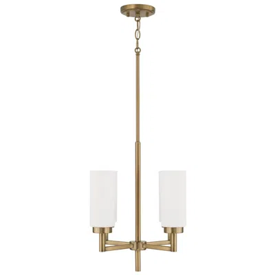 Capital Lighting Alyssa 16 1/4" Wide Aged Brass Modern 4-light Pendant