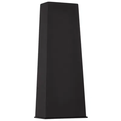 Capital Lighting Ansel 1 Light Outdoor Large Wall Lantern 7.75" Black