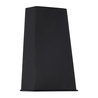 Capital Lighting Ansel 1 Light Outdoor Medium Wall Lantern 7.75" Black