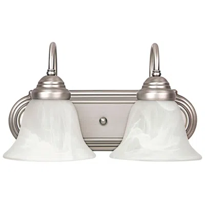 Capital Lighting Arthur 2 Light Vanity 14" Matte Nickel