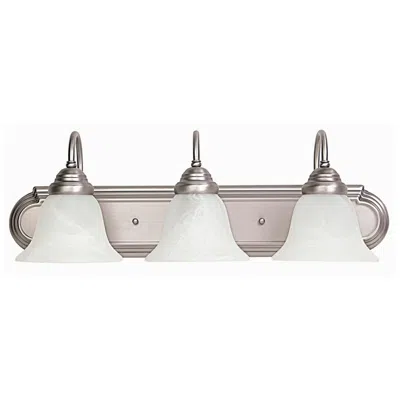 Capital Lighting Arthur 3 Light Vanity 24" Matte Nickel