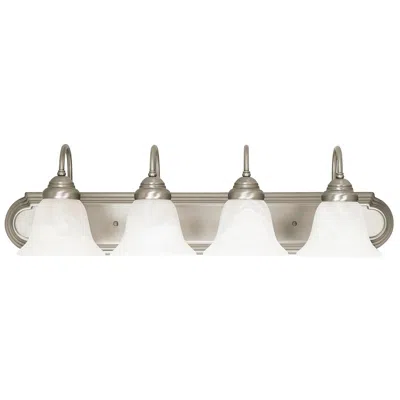 Capital Lighting Arthur 4 Light Vanity 30" Matte Nickel