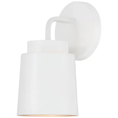 Capital Lighting Austin Allen & Co Pratt 1 Light Sconce 5" Matte White