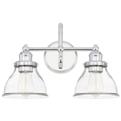 Capital Lighting Baxter 2 Light Vanity 16.25" Chrome