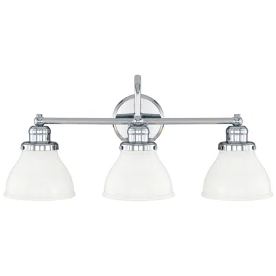 Capital Lighting Baxter 3 Light Vanity 24.25" Chrome