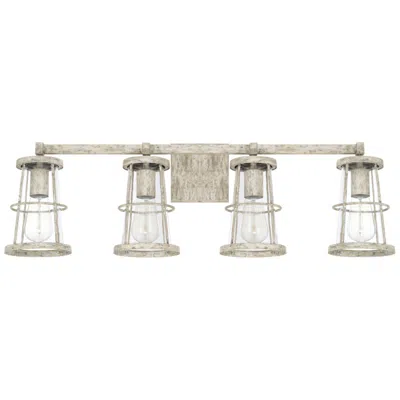 Capital Lighting Beaufort 4 Light Vanity 31" Mystic Sand