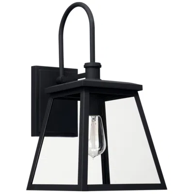 Capital Lighting Belmore 18 1/4" High Black Downbridge Outdoor Wall Light
