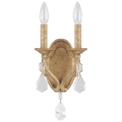 Capital Lighting Blakely 12 1/2" High Traditional Antique Gold Sconce