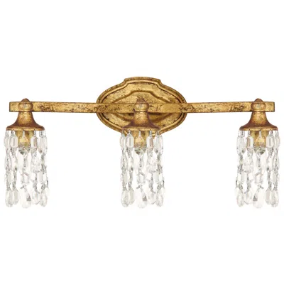 Capital Lighting Blakely 3 Light Vanity 20.5" Antique Gold