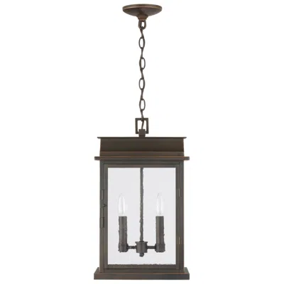Capital Lighting Bolton 19 3/4"h Oiled Bronze 2-light Outdoor Hanging Light