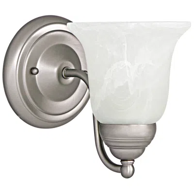Capital Lighting Brady 1 Light Sconce 5.5" Matte Nickel