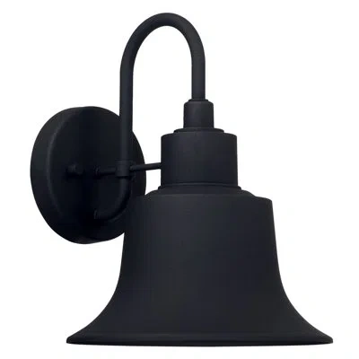 Capital Lighting Brock Outdoor Wall Lantern In Black