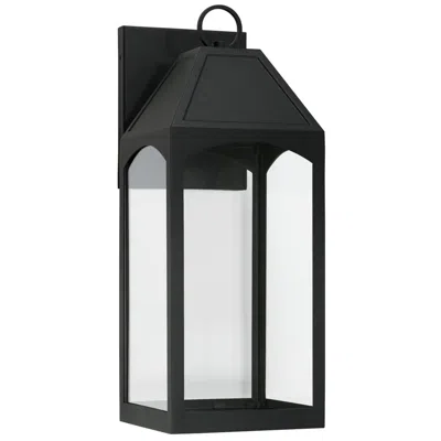 Capital Lighting Burton 1 Light Outdoor Led Wall Lantern 7.75" Black