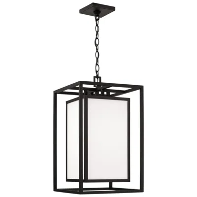 Capital Lighting Capital Aiden 22" High Black Outdoor Hanging Light