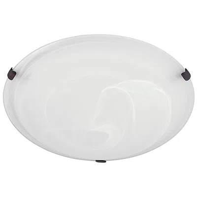Capital Lighting Capital Alan 16" Wide White Bowl Ceiling Light