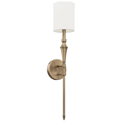 Capital Lighting Capital Amelia 27" High Aged Brass Metal Wall Sconce