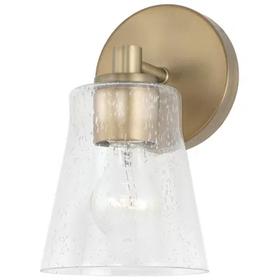 Capital Lighting Capital Baker 9 1/4" High Aged Brass Wall Sconce